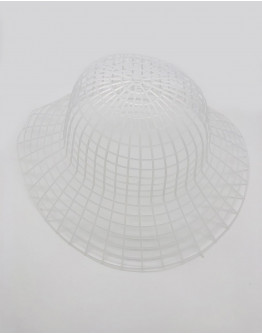 Plastik Kanvas Şapka Kalıbı Şeffaf